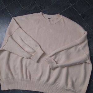 Free People Easy Street tunic oversized sweater xlarge